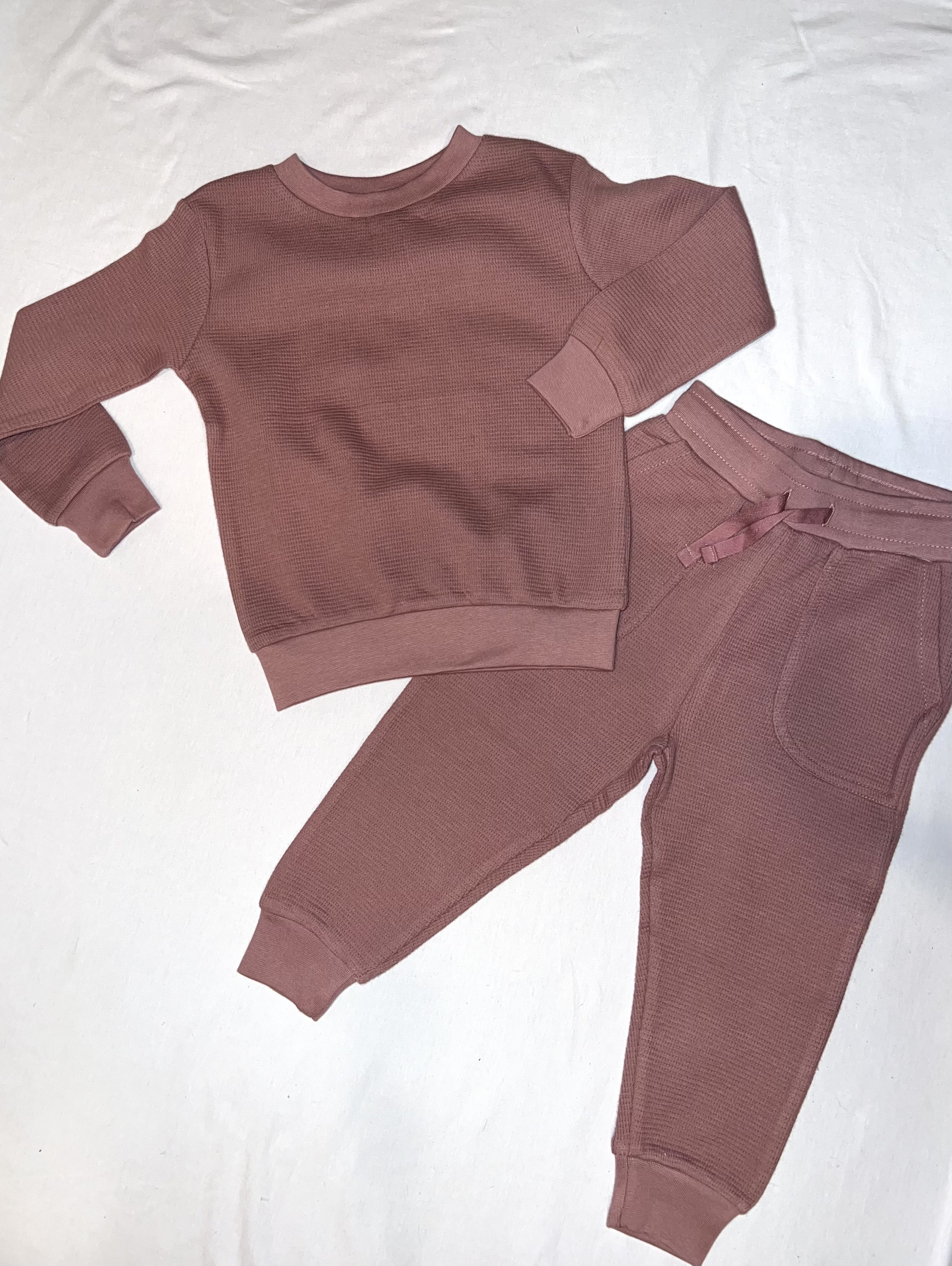 mauve jogger set