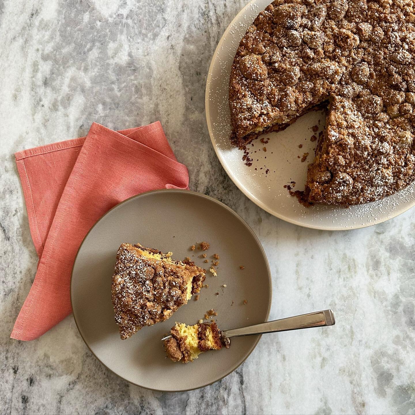 Let&rsquo;s be real: Coffee cake is all about the crunchy, cinnamon-y streusel. I perfected this topping for all those in Camp Crumb. (Plus, I also made a pretttty delicious cake with an extra-wide band of filling.)

Grab the recipe for Sour Cream Co