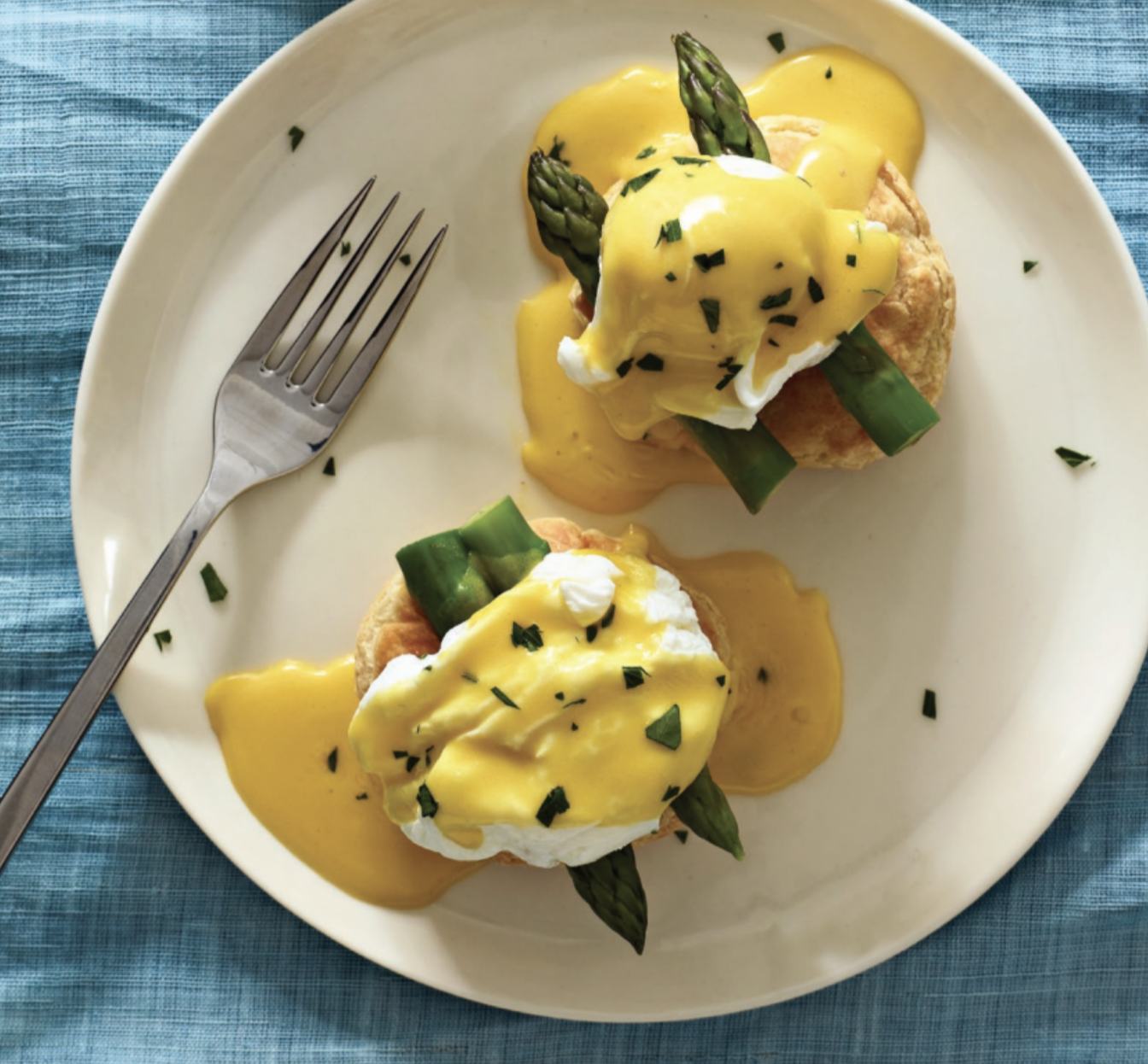 Spring Eggs Benedict
