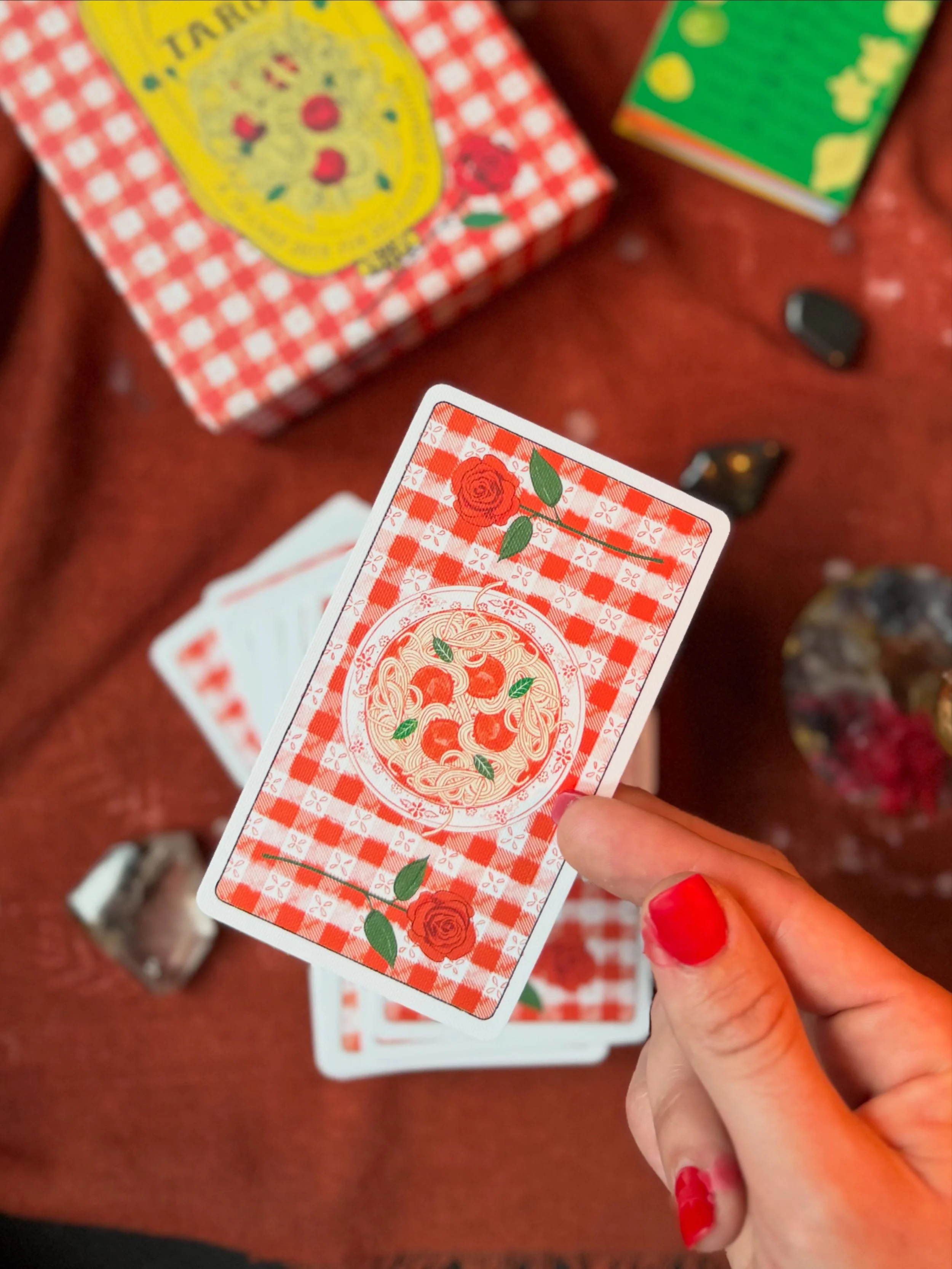 Something tells me that my ancestors like this new tarot deck! 🍝 🇮🇹 I haven&rsquo;t purchased a new tarot deck in a long time. Too long! I almost forgot how magickal it is to familiarize yourself with a new deck and I&rsquo;ve been wanting this sp
