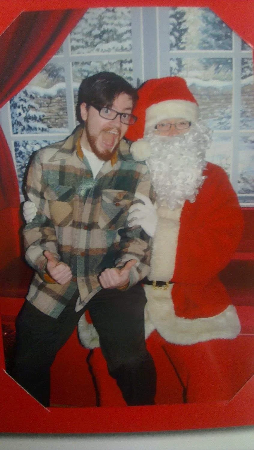 Me meeting secret santa in Blanchardstown!