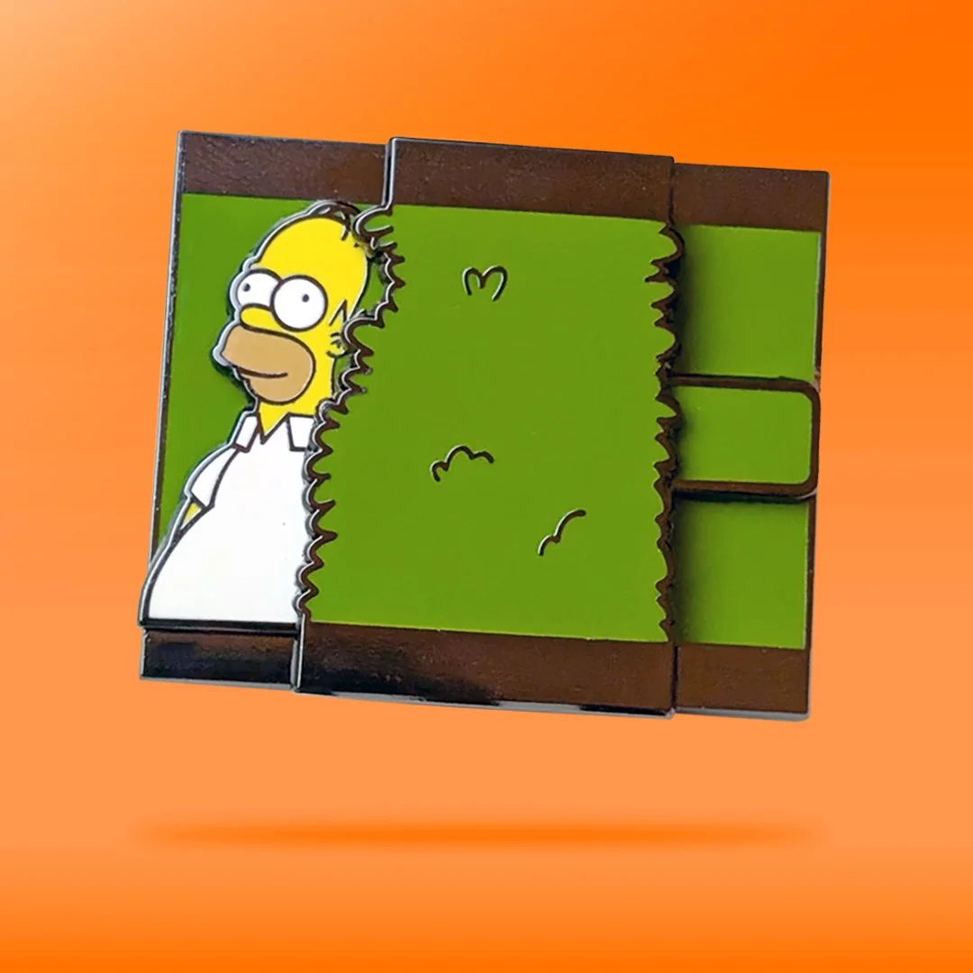 Homer in the Bush (Sliding Pin)