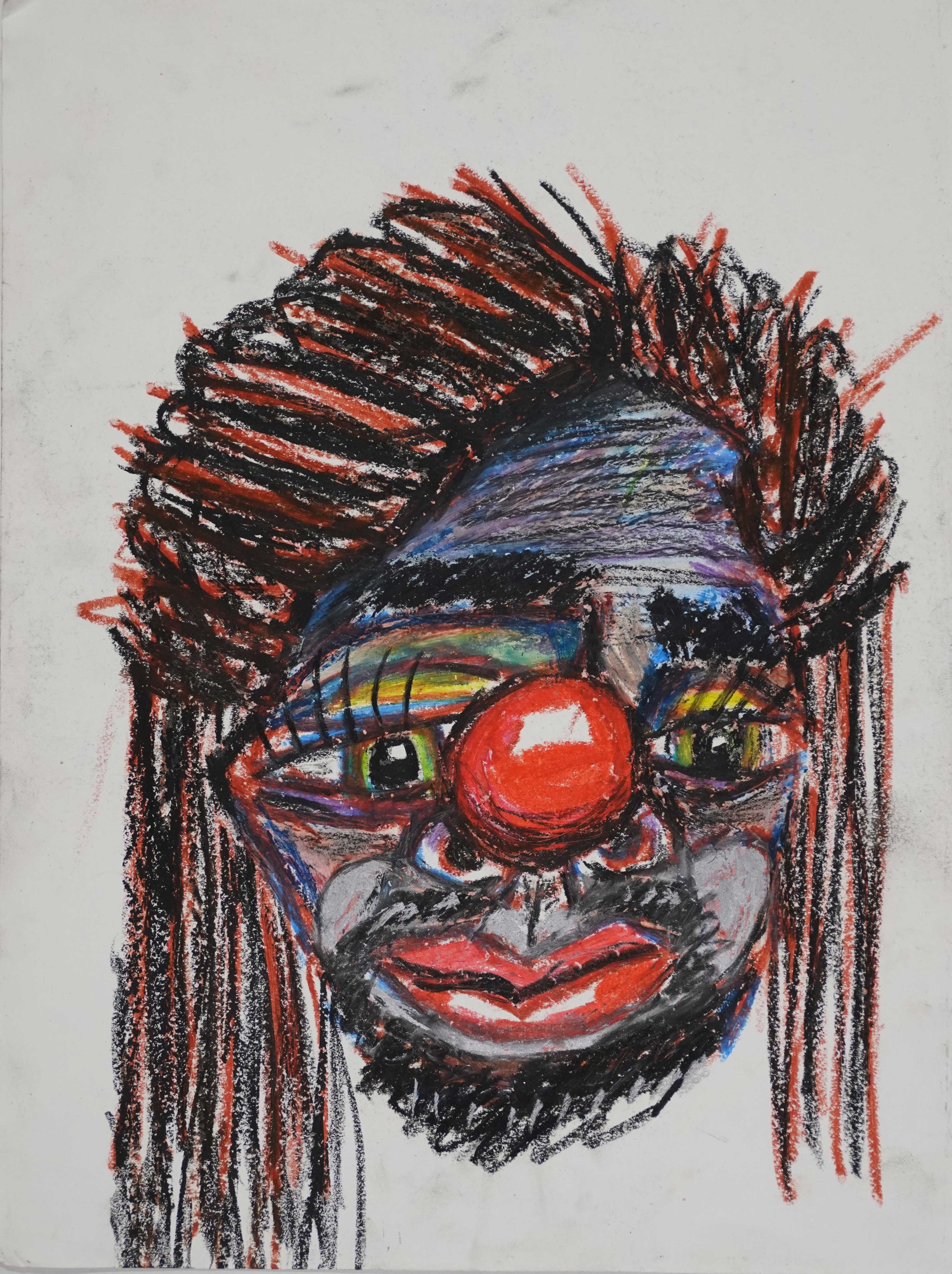 Untitled, 2021. Ink, graphite and pastel on paper.
24 x 18 cm
LMP24