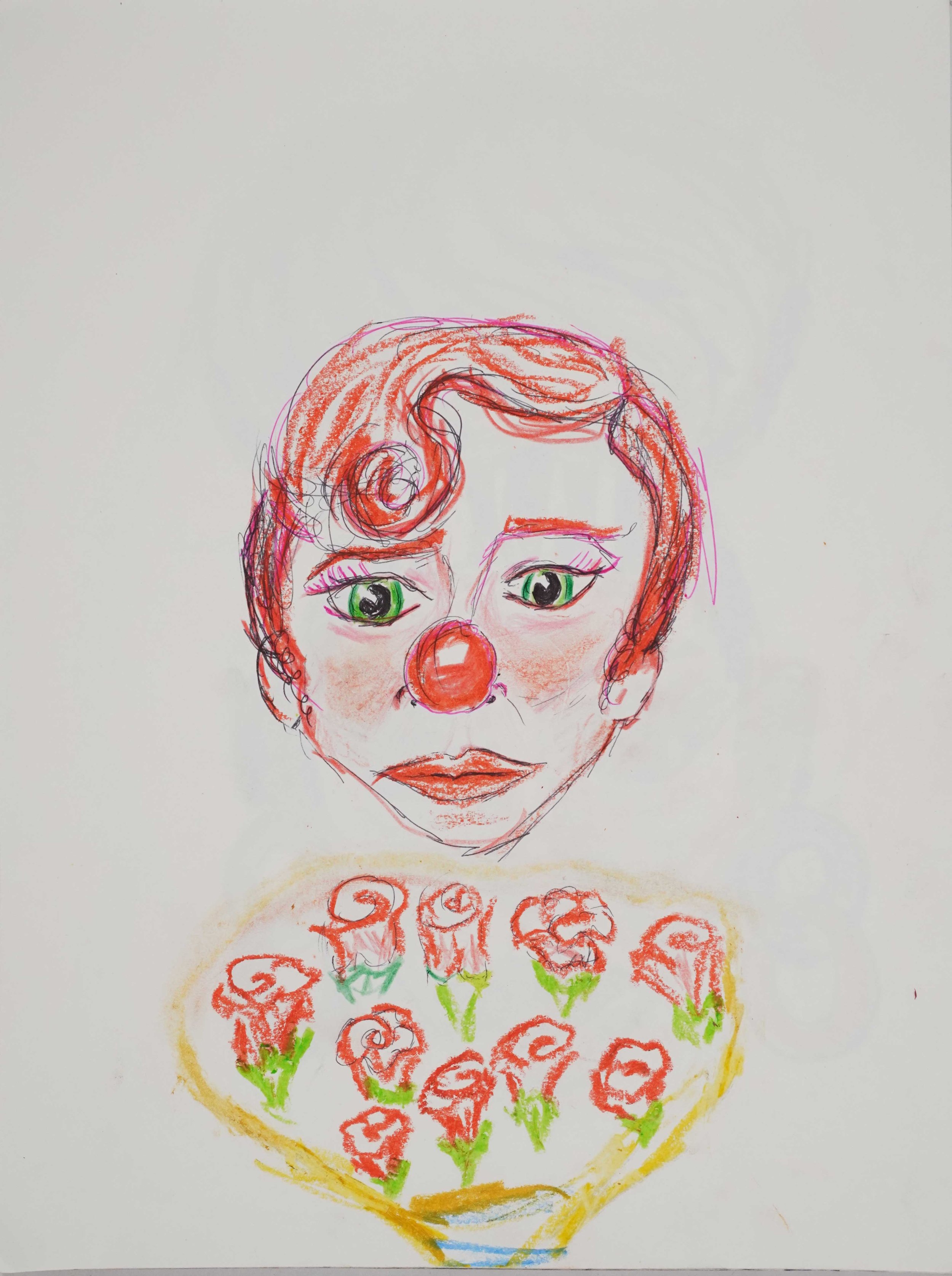 Untitled, 2021. Ink, graphite and pastel on paper. 24 x18 cm
LMP87