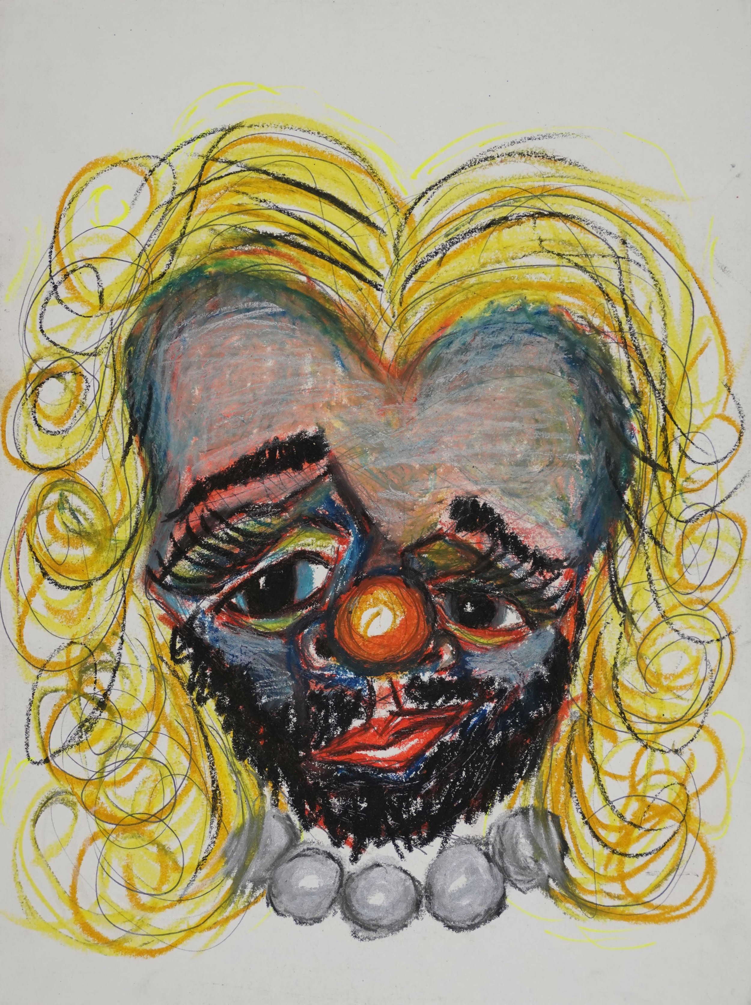 Untitled, 2021. Ink, graphite and pastel on paper.
24 x 18 cm
LMP25