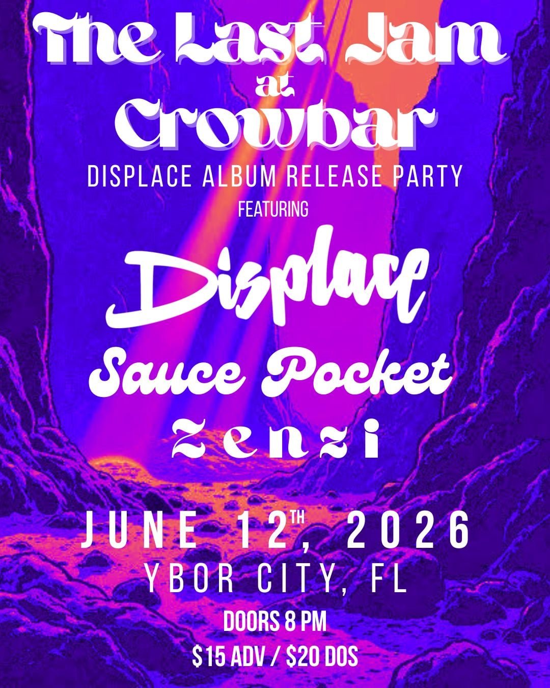 Zenzi at The Last Jam @ Crowbar / Displace Album Release Show