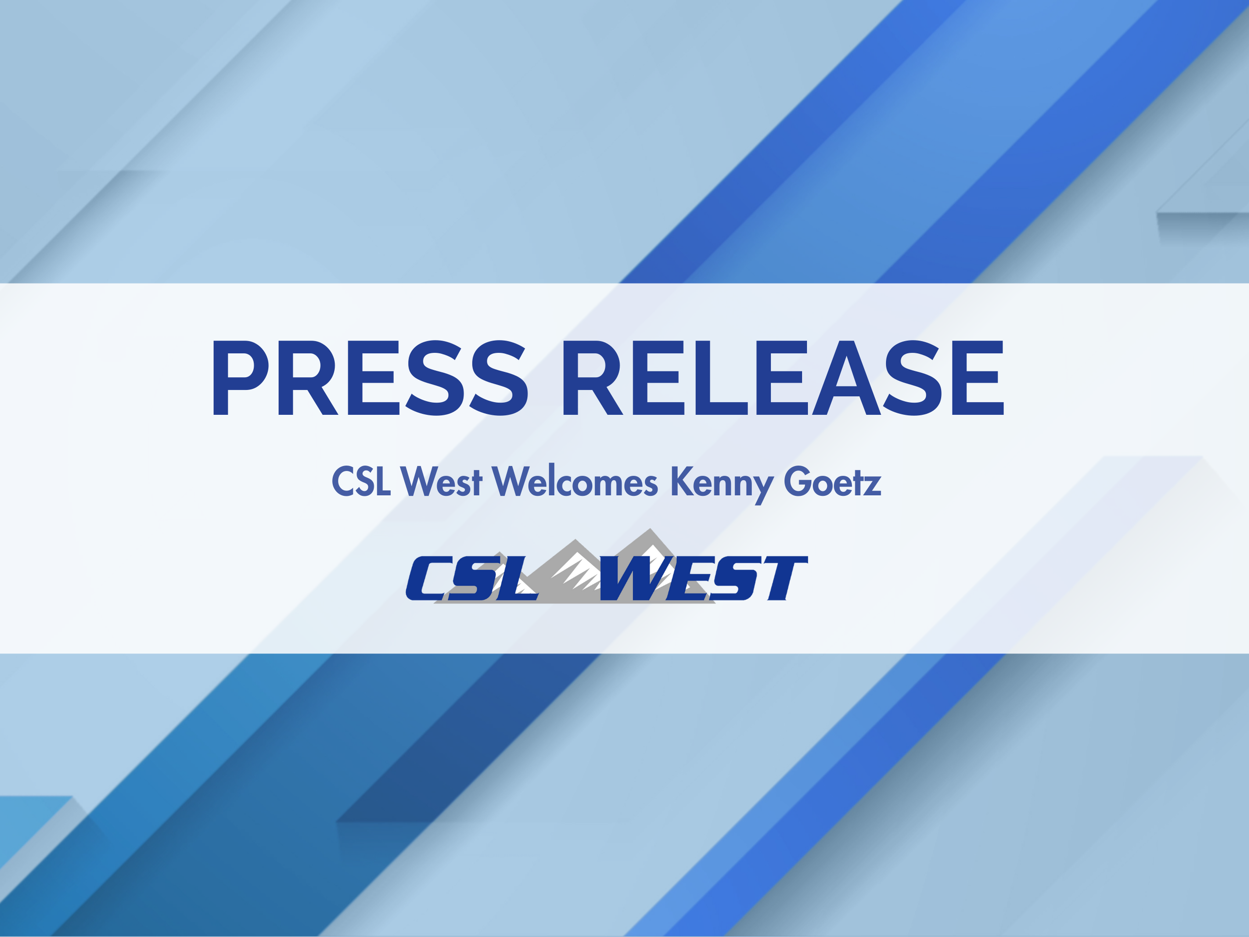CSL West Welcomes Kenny Goetz, Technical Designer