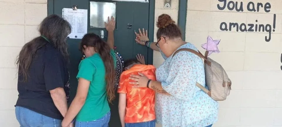 Prayer over schools