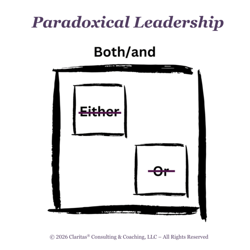 Paradoxical Leadership Both/And Thinking