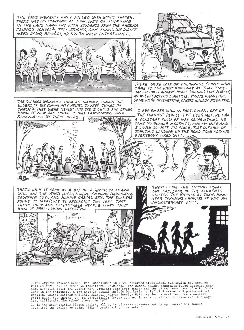 Kootenay Mountain Culture Magazine,
Summer 2013