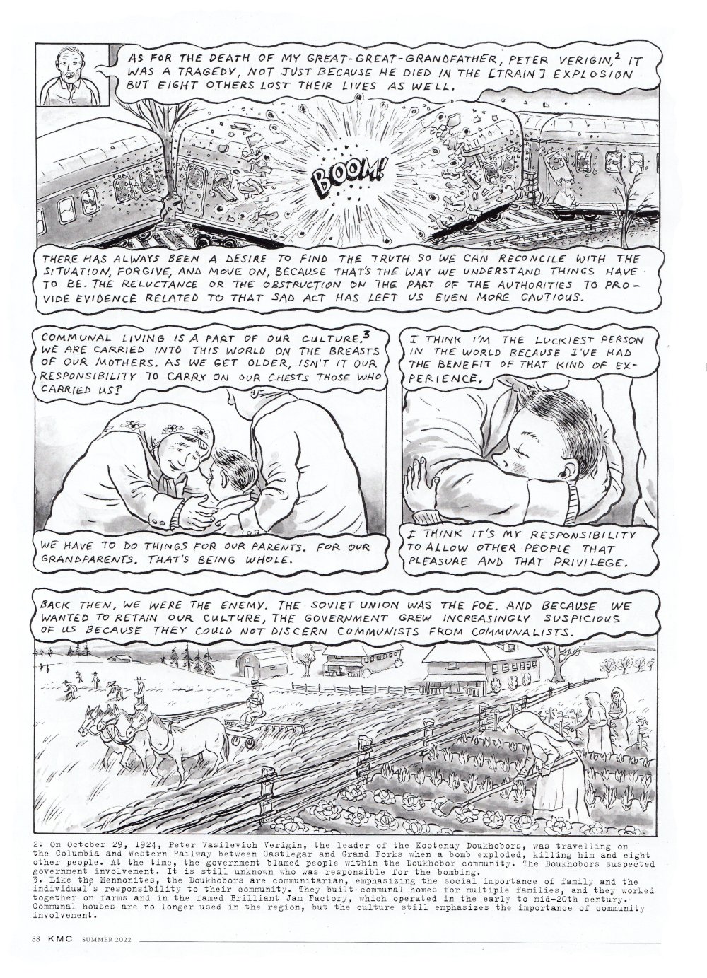 Kootenay Mountain Culture Magazine,
Summer 2022