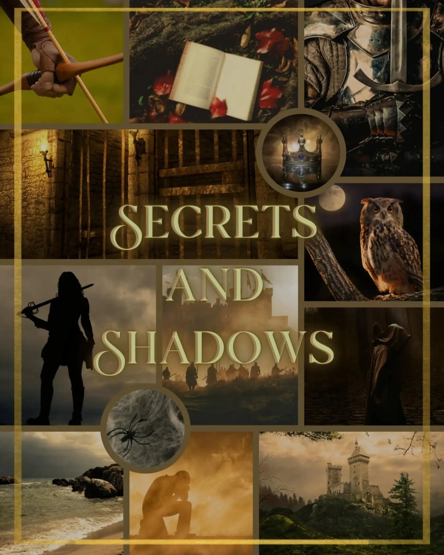 Secrets and Shadows is only 29 days away! 

🗡🏹🗡🏹🗡🏹🗡🏹🗡🏹🗡🏹🗡

Long-forgotten truth has come to light. Death wants it silenced.

Shipwrecked and off course, the warriors are stranded in a foreign land. Braistone is friendly at a glance, but 