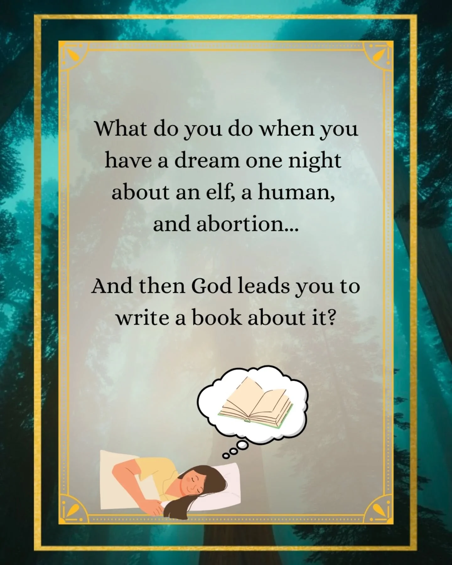 This book is happening.

It may be slow.

It may be difficult (got hit with a spiritual attack right after I started writing last year).

But it is happening. 

Of Death and Decision is my main focus for the next while. I'm hoping to release it somet