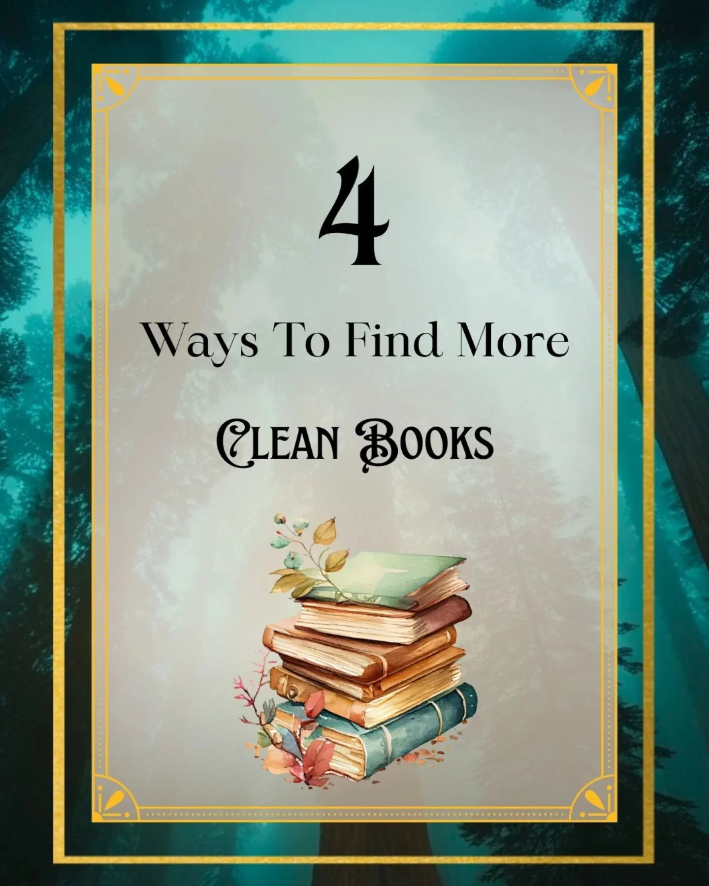 It can be difficult to find clean books, but there are ways to do it. 

If you've been struggling to find books that don't break your convictions, I hope these tips help! 

If you have any other tips for finding clean books, share them in the comment