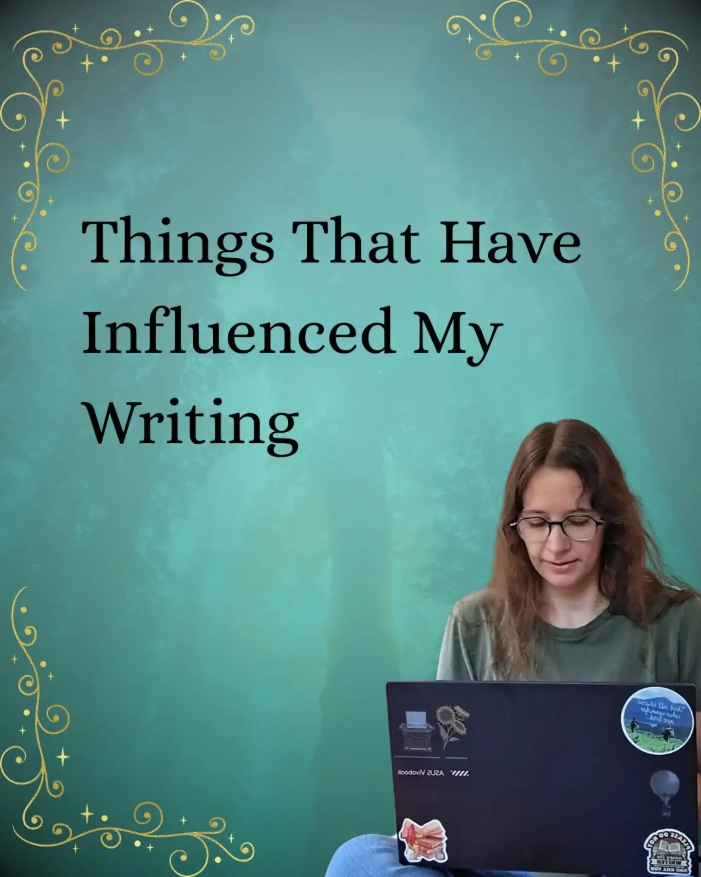 These things may not have directly inspired my stories (okay, Lord of the Rings and Narnia did) but they have had an influence on the way I write. 

Stoic characters, sassy animal companions, dwarven mountains&hellip; The influences are there. 

And 