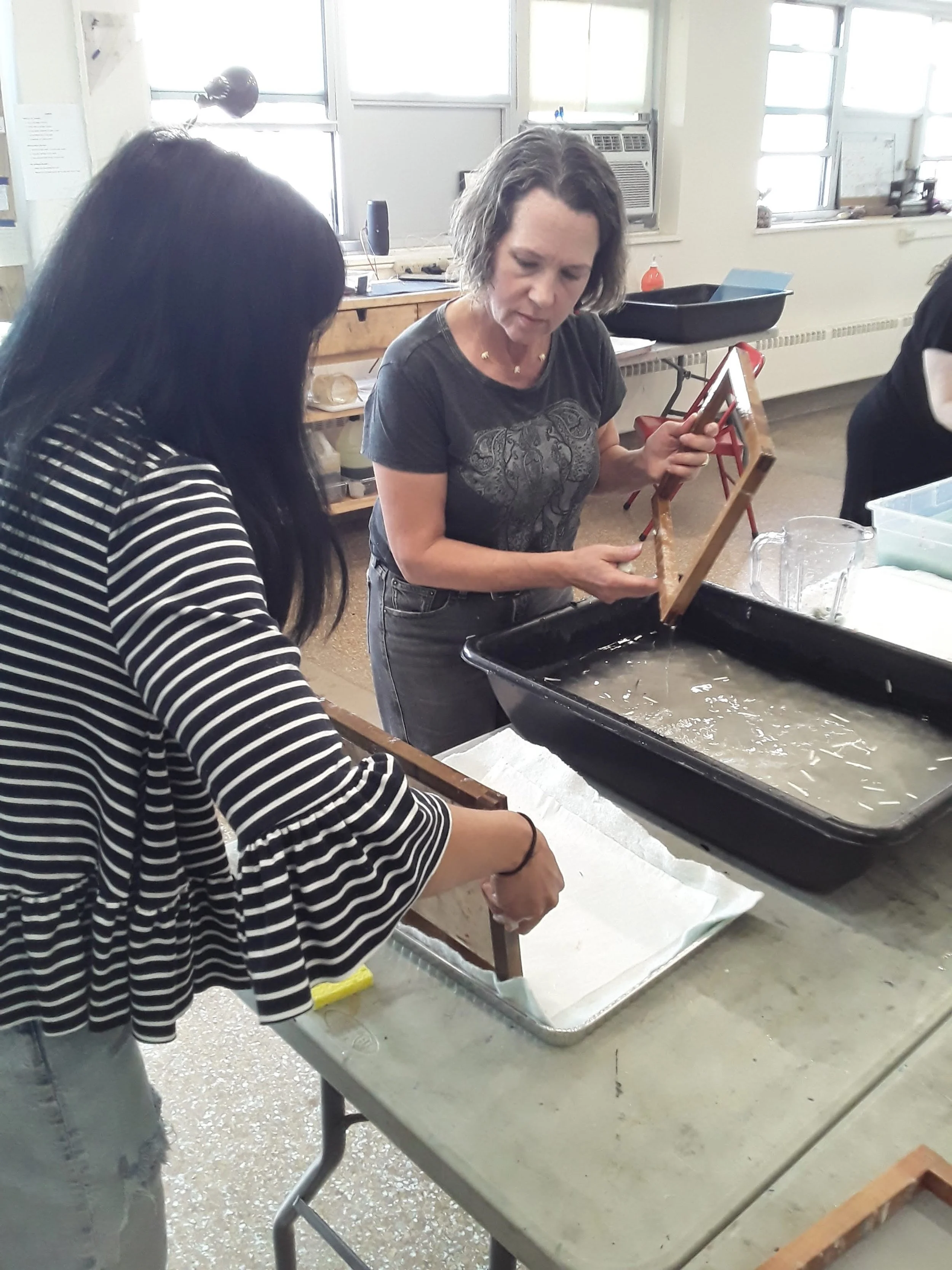 Paper Making with Eileen Ferara