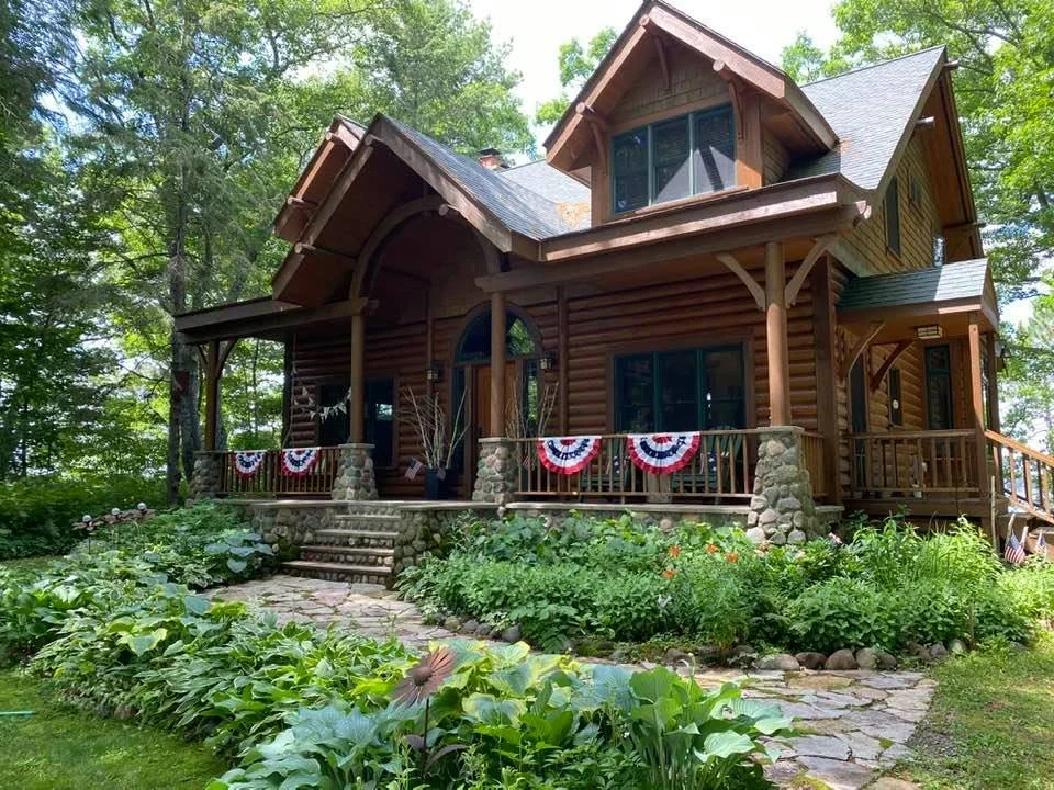 New Lake Home, Lac Courtes Oreilles, Wisconsin