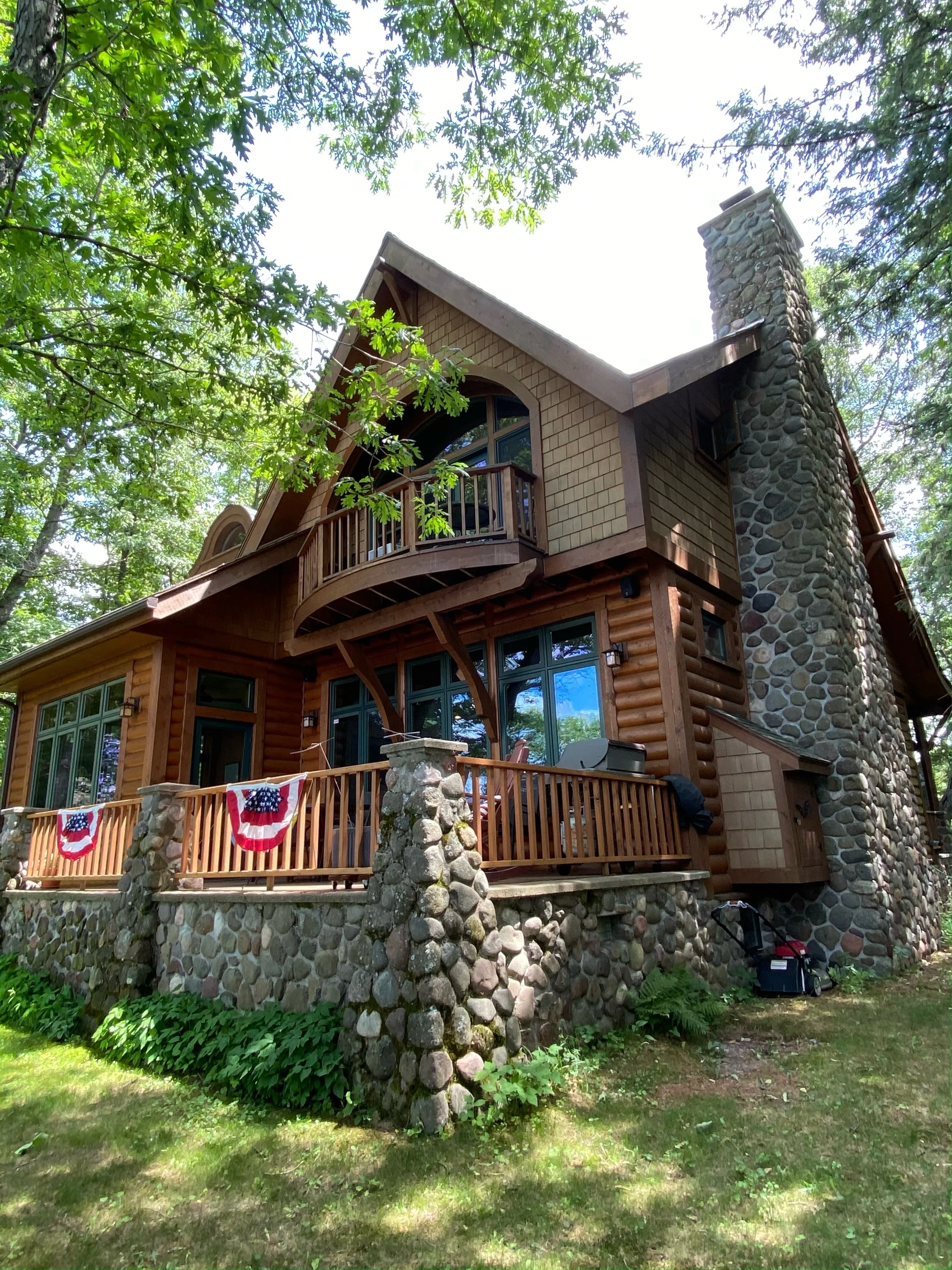 New Lake Home, Lac Courtes Oreilles, Wisconsin — Gaetz Architects