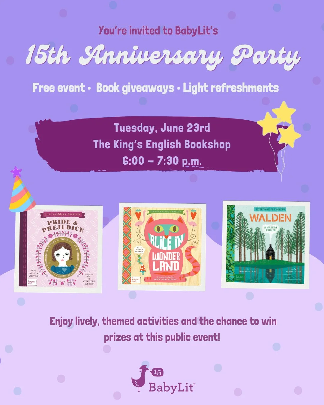 15th Anniversary Party