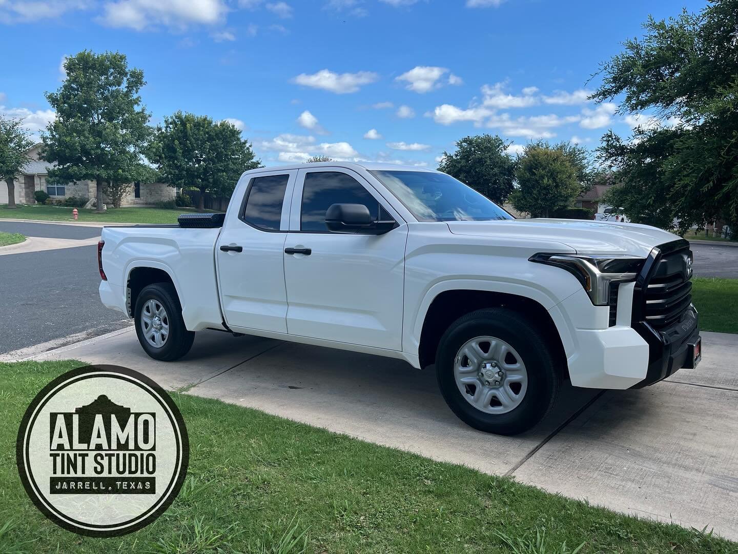 Just knocked out this 2024 Toyota Tundra in some fresh Geoshield C2 Carbon. 🤌 #tinter #windowtint #windowfilm #tint #carbontint #geoshield #riseandgrindyall