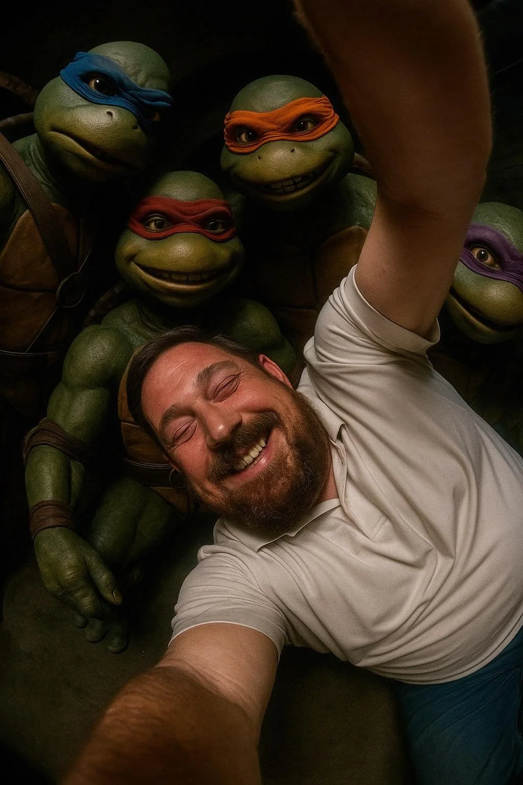 Chillin&rsquo; with the Crew who raised me. 

#cowabunga #tmnt