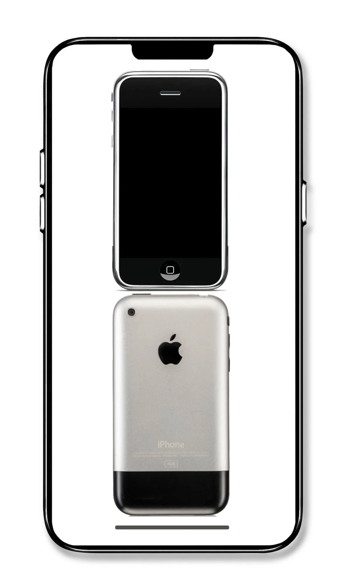 Anna and I were digging through some old boxes and found my original iPhone 📱 &mdash; the very first one from 2007! Back then there was no App Store, no sending photos or videos, just a tiny 3.5-inch screen and it maxed out at 16GB of storage 😳

I 