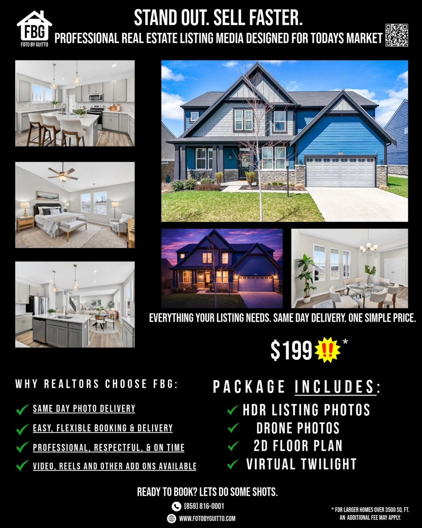 ℹ️ Check it out! We&rsquo;ve enhanced our Real Estate Media process for 2026‼️

🏡 List Smarter. Sell Faster. Professional real estate listing media designed for today&rsquo;s market and Realtors who want results.
✅ HDR interior &amp; exterior photos