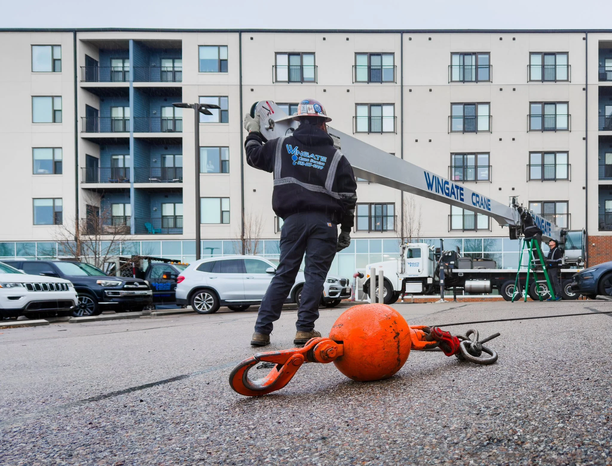 The precision and attention to detail these guys bring to their work is top-notch. Truly impressive to watch. If you&rsquo;re in need of crane services, Ryan and his team are among the best in the business.