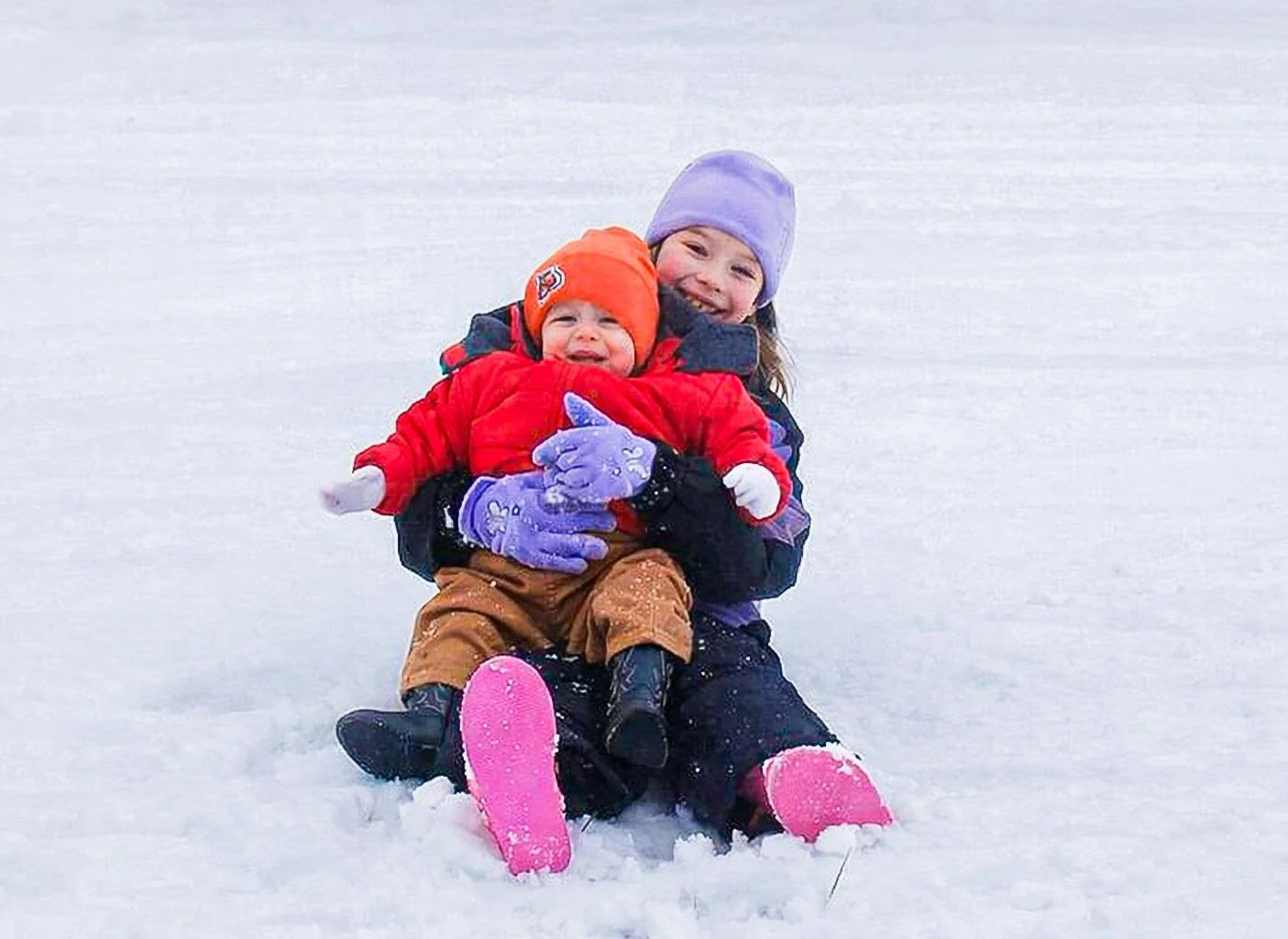 Lex &amp; AJ, circa 2007 ❄️☃️