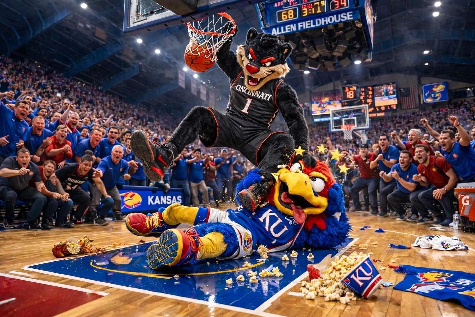 Go Cincinnati Bearcats! 🏀 🐾