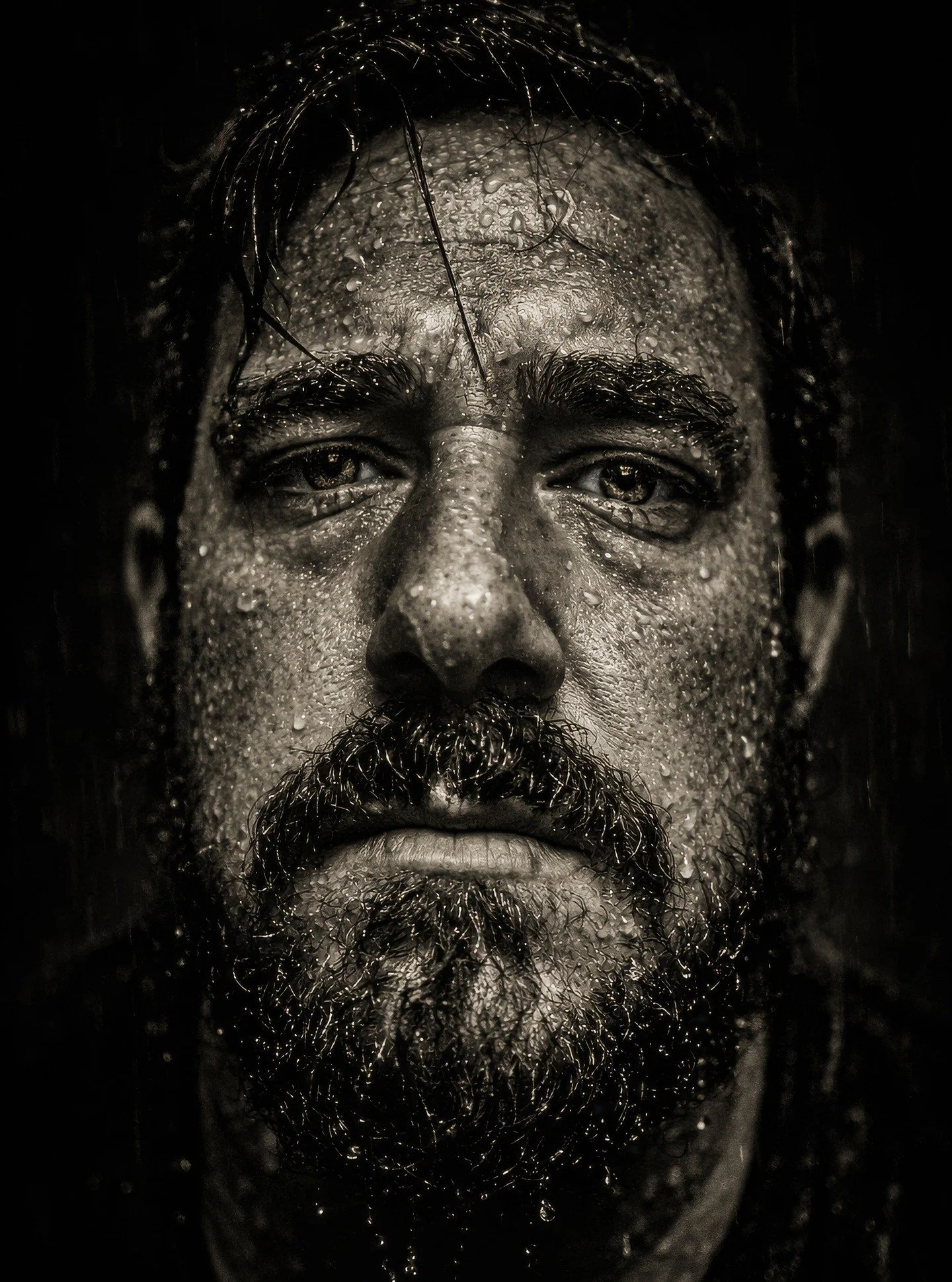 Sometimes the best light comes from the darkest clouds. 🌧️
 #selfportrait #photography