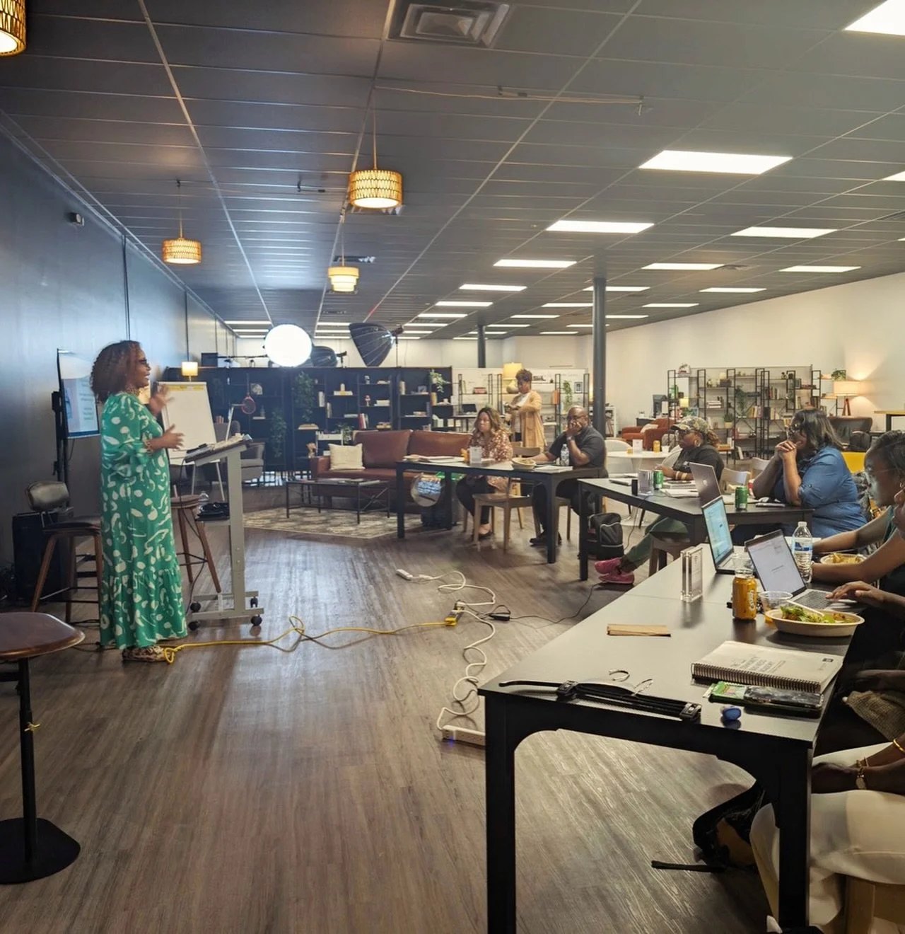 Last night&rsquo;s Community Business Academy session was all about Marketing! 💡

Facilitated by marketing professional Janna Joyner (@jannamjoyner) , the cohort explored how marketing decisions shape every part of a business from operations to cust