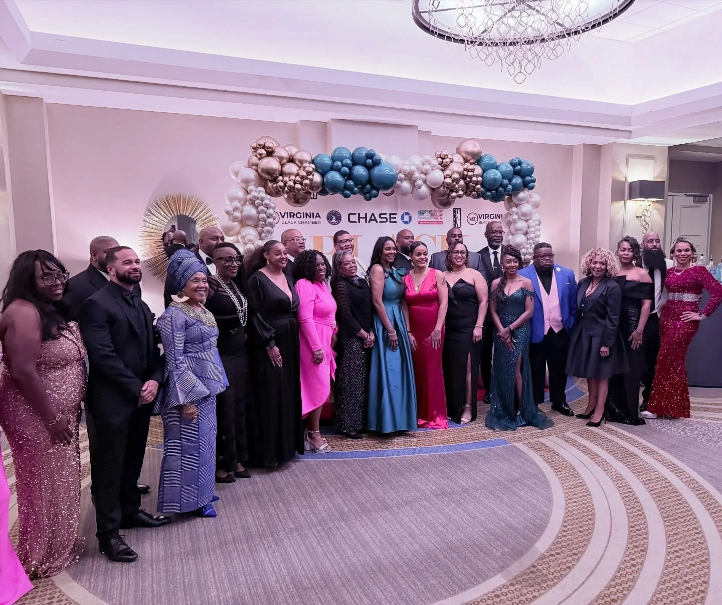 ✨ This past Saturday, December 13th, we had the honor of attending the 5th Annual VA Black Brilliance Awards, presented by the Virginia Black Chamber of Commerce.
The evening was a powerful celebration of excellence, leadership, and impact across Vir