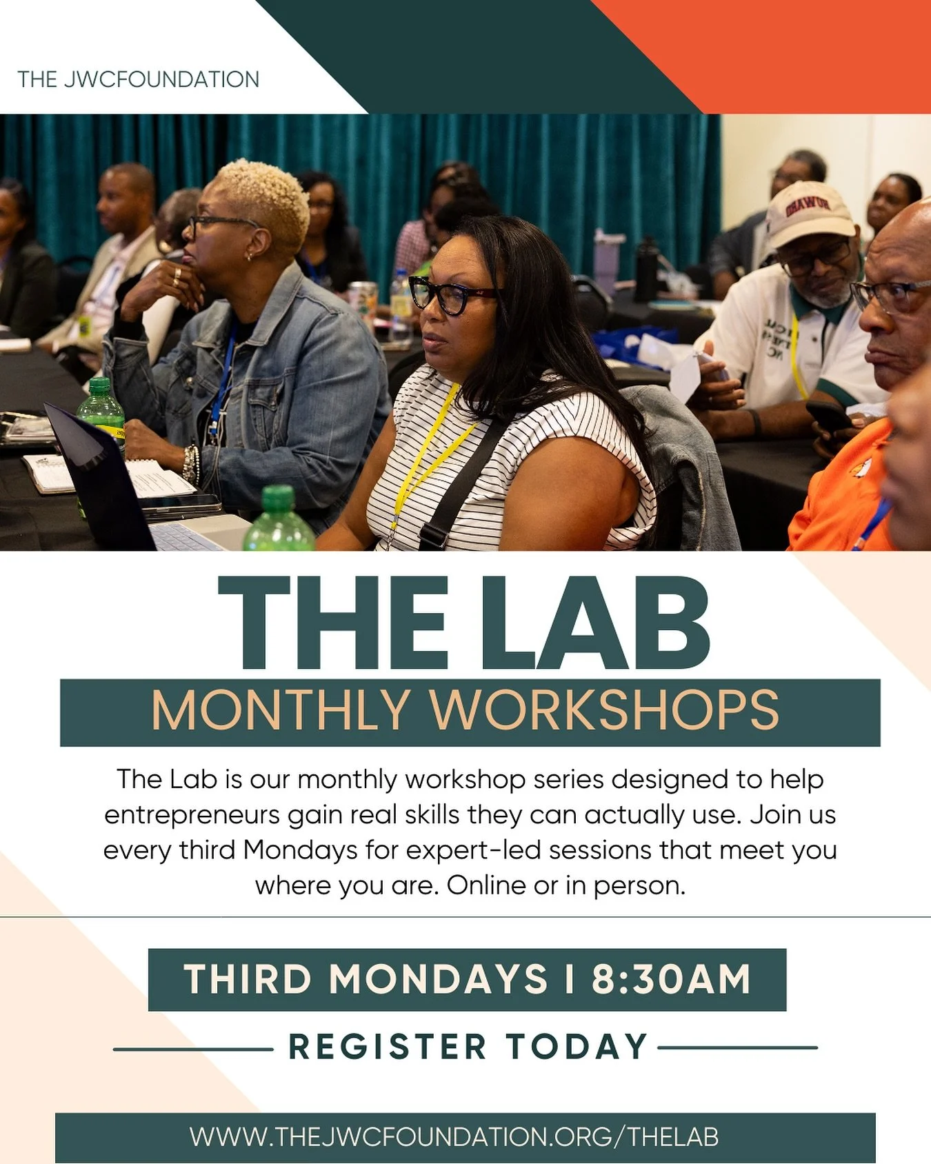 The Lab is back! The Lab is our monthly workshop series designed to help entrepreneurs build real, usable skills. Each month features expert-led sessions focused on practical business topics you can apply immediately.

This month, we&rsquo;re hosting