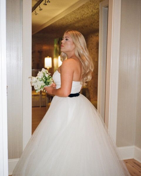 At ML - we&rsquo;ll provide guidance bespoke to your personality and particular wishes toward making outwardly visible your inner joy, love, and purpose. What a joy it was to create Molly&rsquo;s dream bridal look with her. Still not over it!⠀⠀⠀⠀⠀⠀⠀⠀