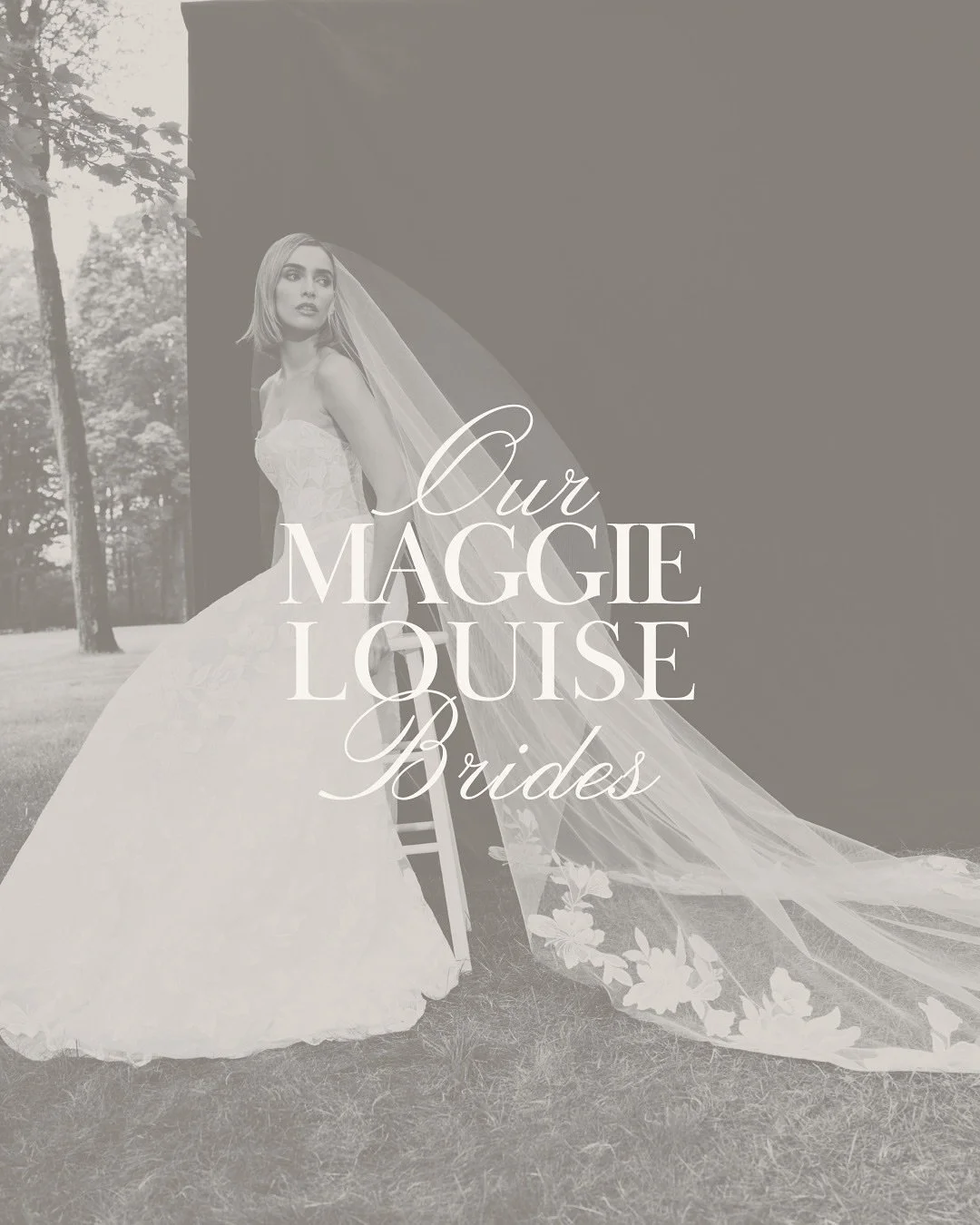 Some ladies we adore!!! We are so happy to have you as Maggie Louise brides &amp; to celebrate the most special time with you all!! 🤍