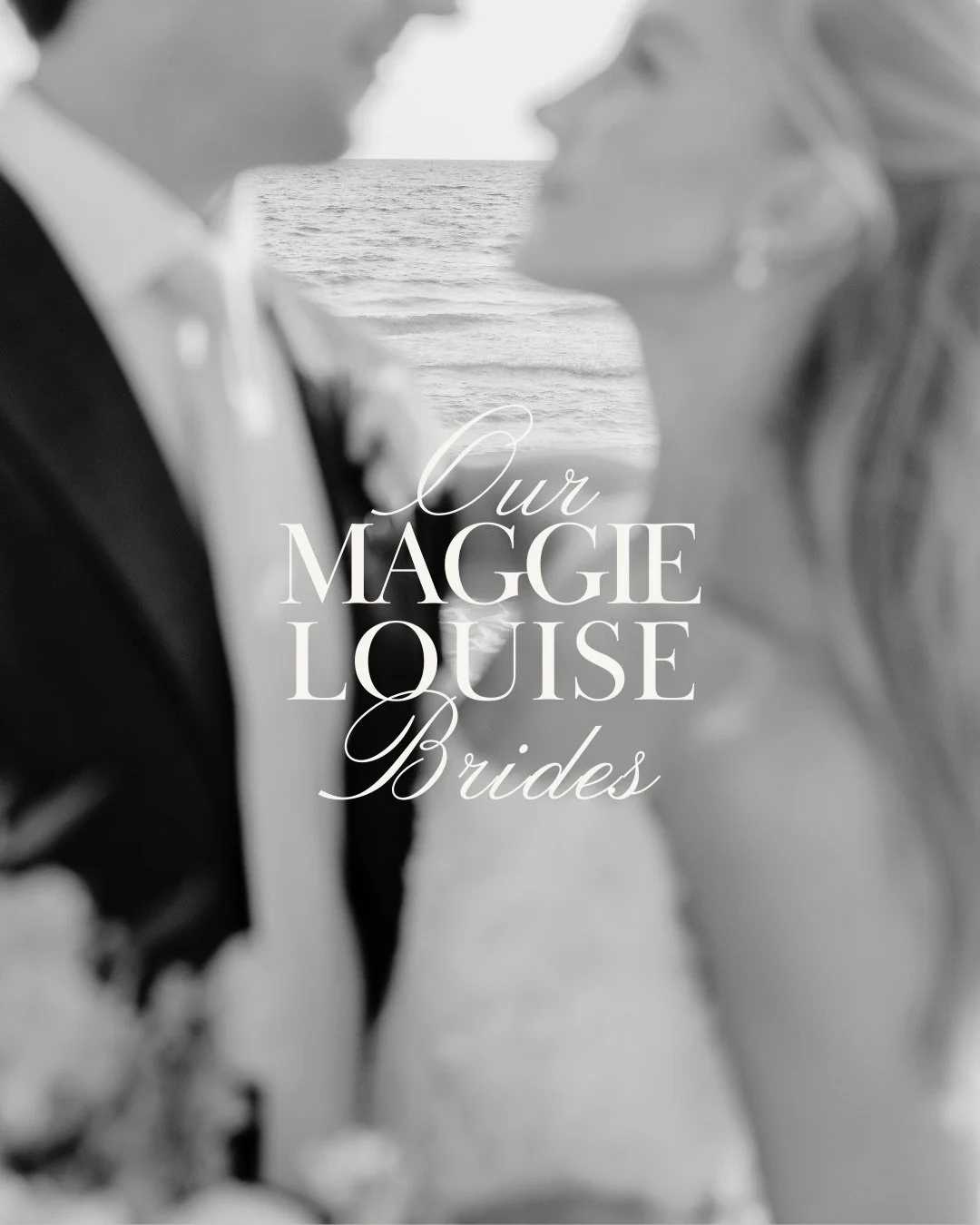 Our newest Maggie Louise brides &mdash; we are oh, so grateful for them! 🤍