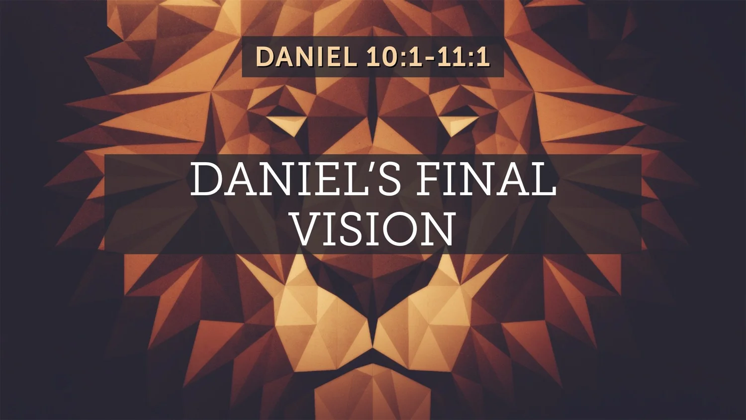 Daniel's Final Vision