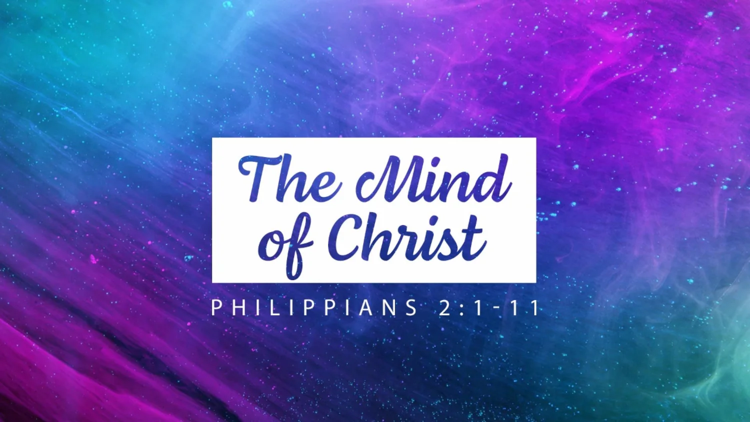 The Mind of Christ