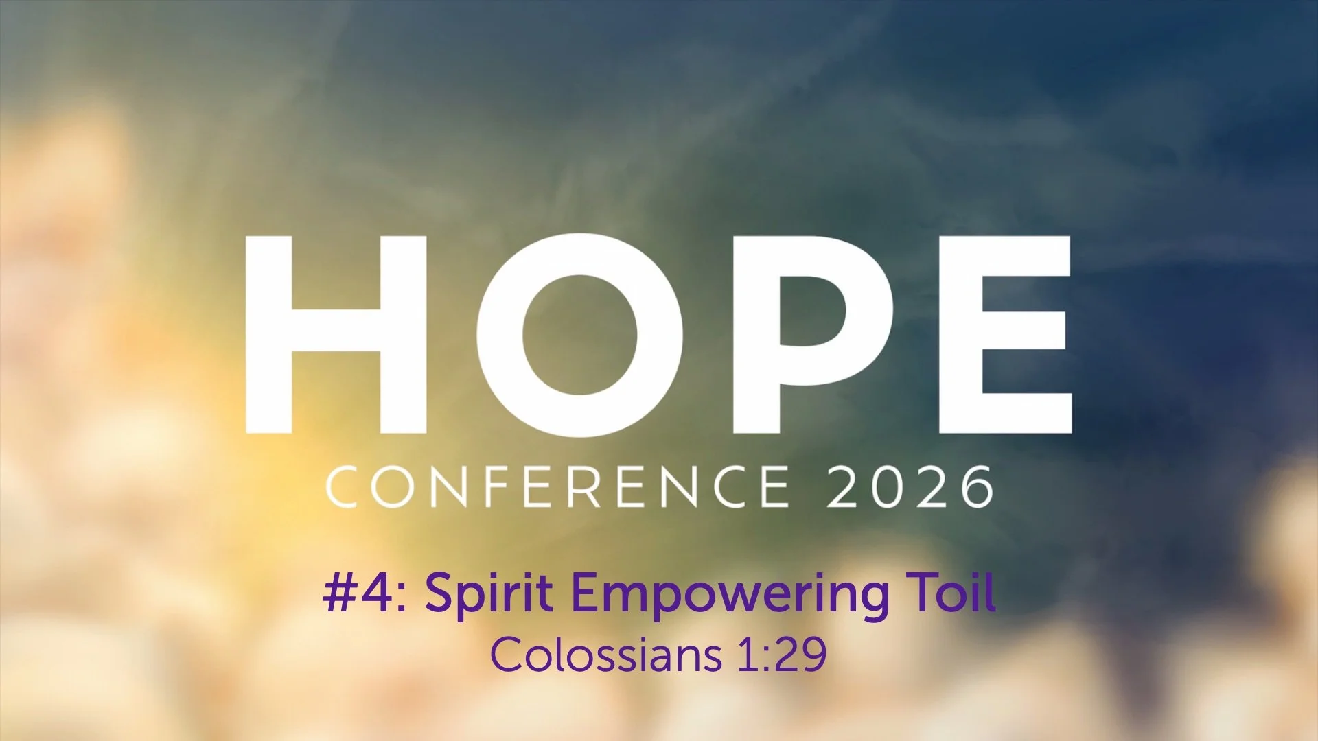 Spirit Empowering Toil&nbsp;