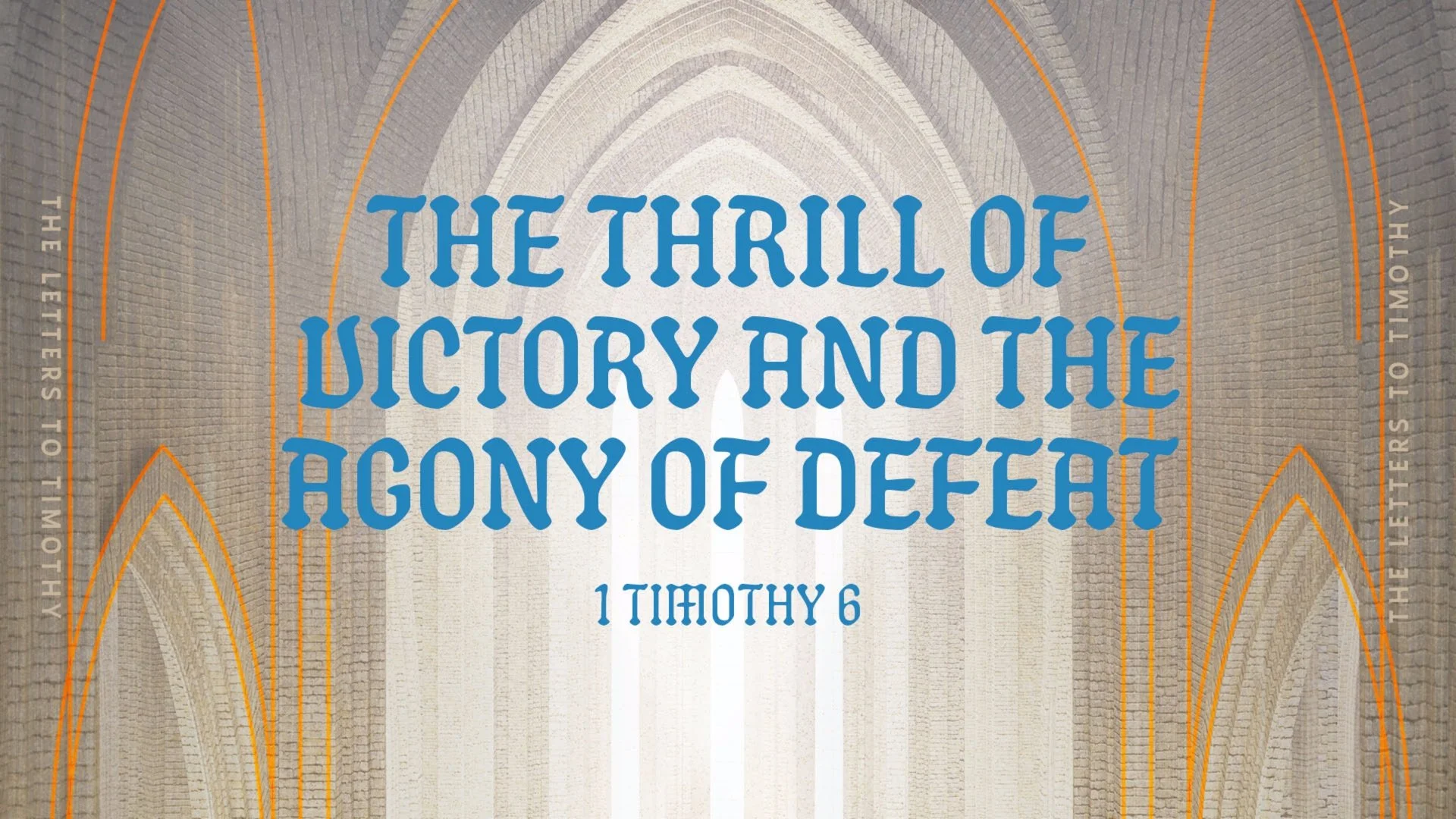 The Thrill of Victory and the Agony of Defeat