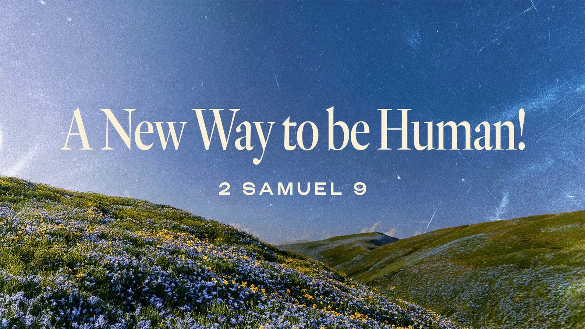 A New Way to be Human!