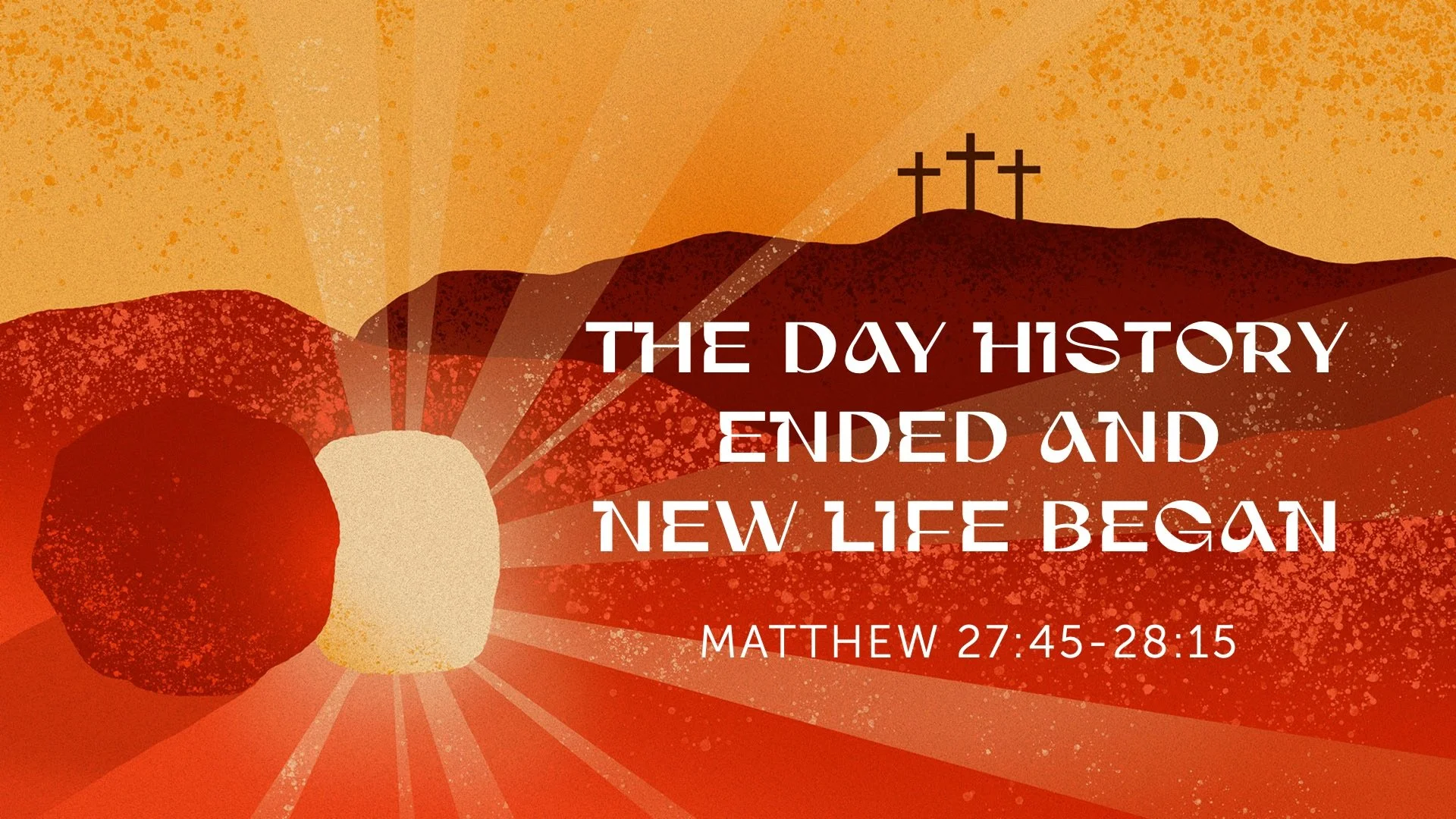 The Day History Ended and New Life Began