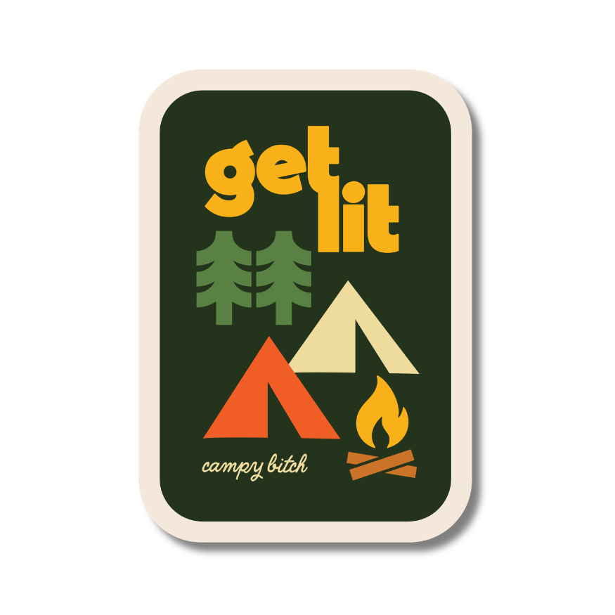 Get Lit Sticker