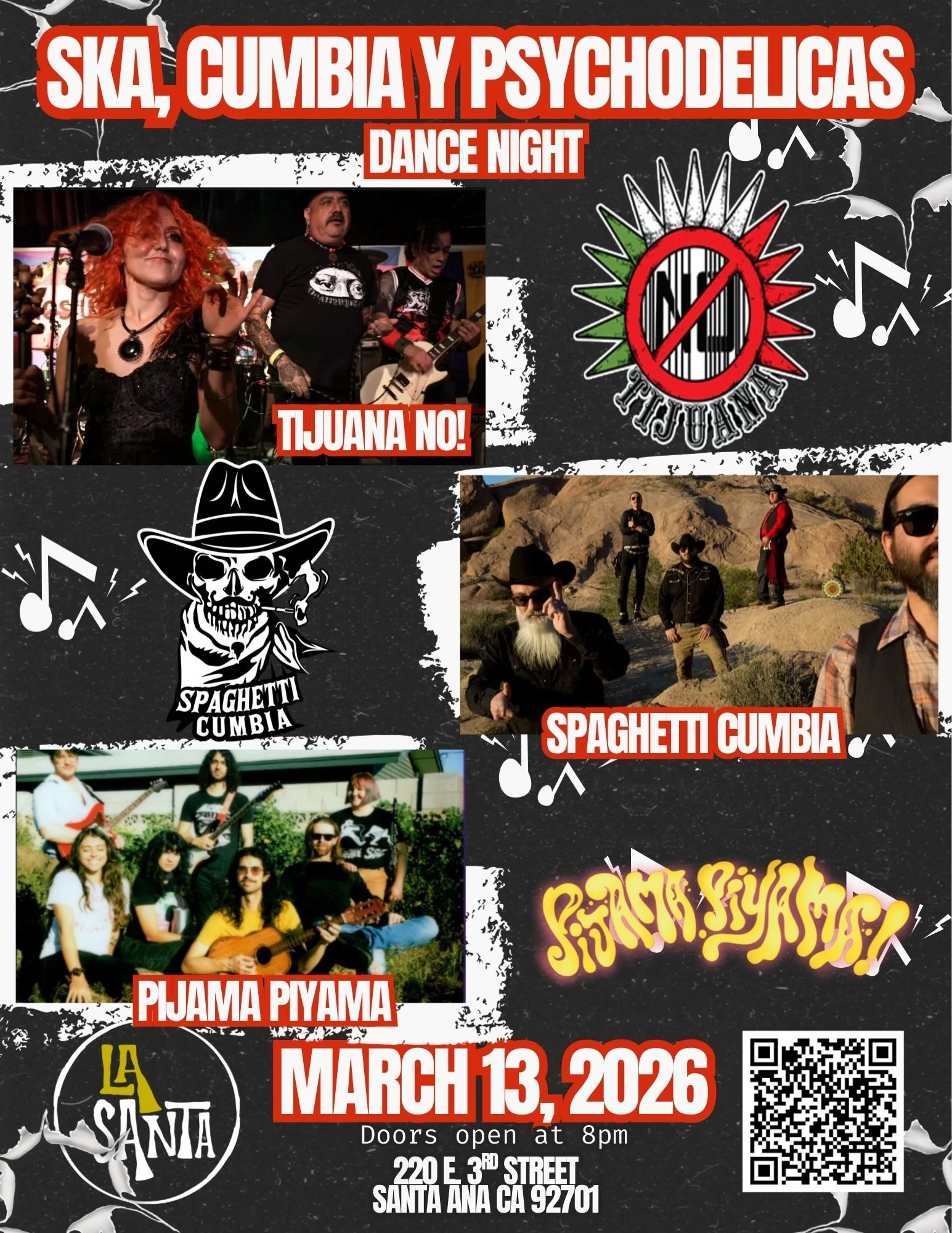 Tijuana No! and Spaghetti Cumbia 