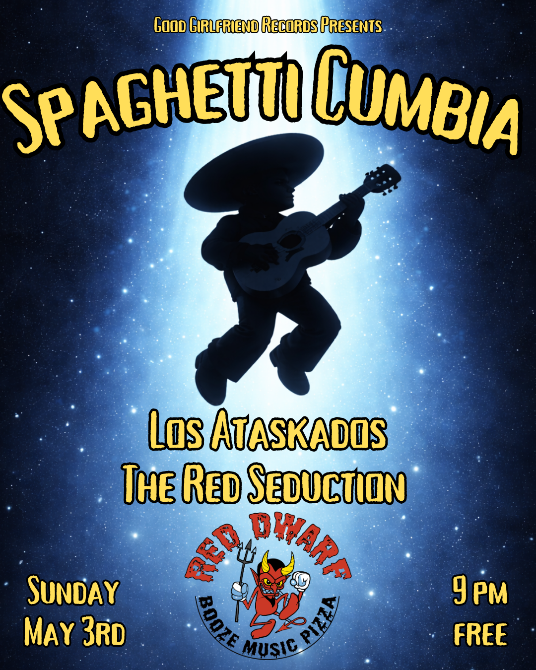Spaghetti Cumbia, Los Ataskados, The red Seduction