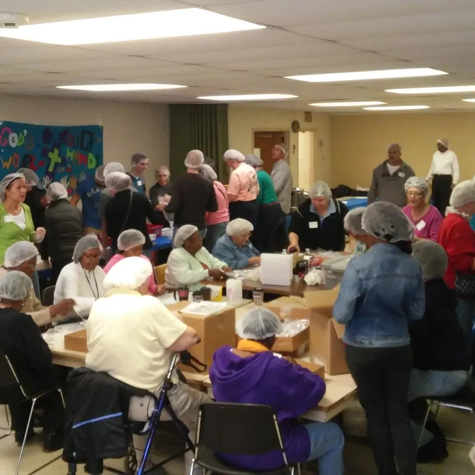 Meal Packaging Event With Holy Trinity
