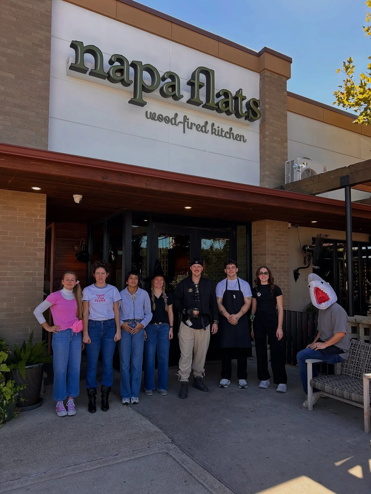 👻No tricks, just treats (and a few awesome costumes) 

Wishing everyone a spooktacular Halloween from all of us at Napa Flats!
