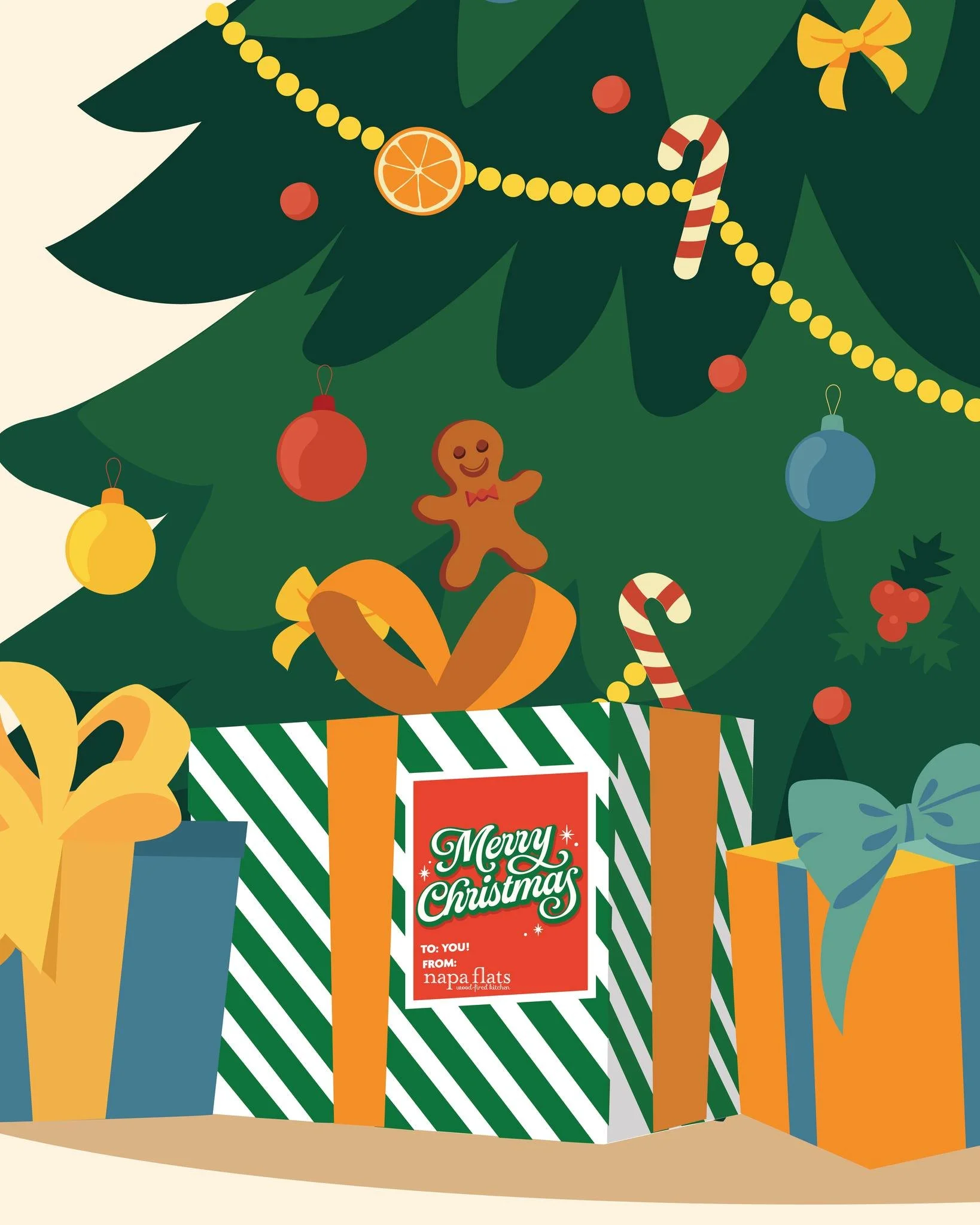 From our family to yours, we hope today is joyously merry and bright! 🎁🎄

#napaflats #merrychristmas #eatlocaltulsa #happyholidays #napaflatstulsa #giftbox #bestrestauranttulsa #merrytimes #savor #918eats #johncrancer