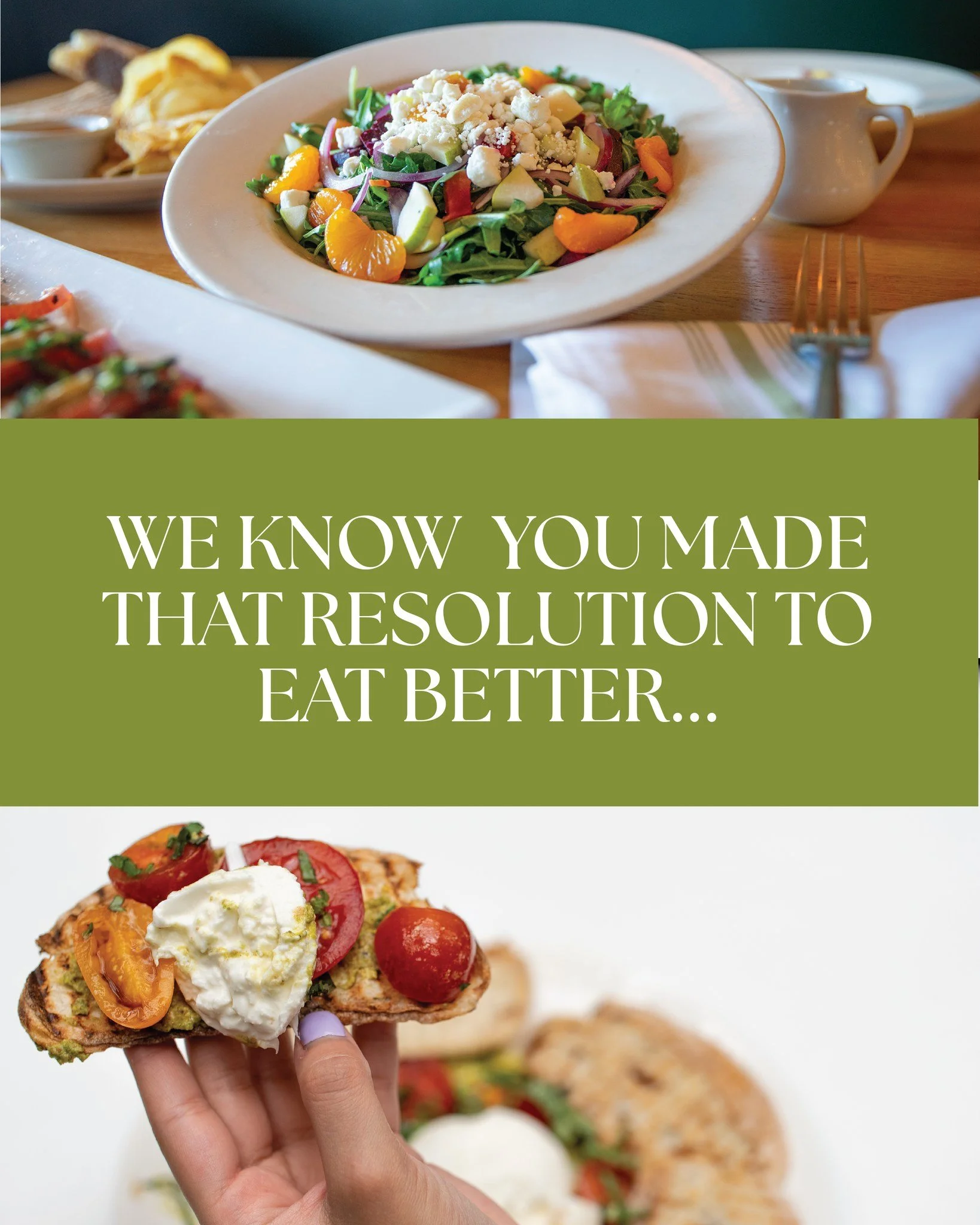 Healthy Eating Never Tasted So Good

#napaflats #newyearsresolution #eatlocaltulsa #healthyeating #napaflatstulsa #yummy #bestrestauranttulsa #newyearnewyou #savor #918eats #johncrancer